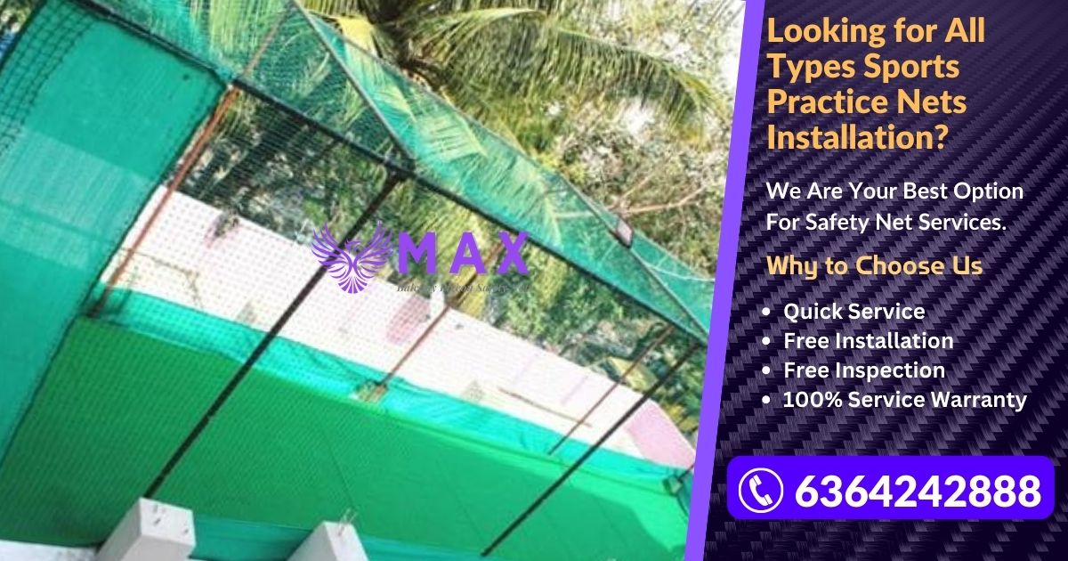 All Types Sports Practice Nets Installation in Chennai